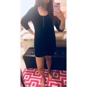 Black Longsleeve Warm Dress